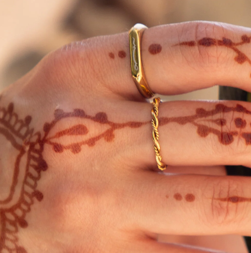 Braided Twist Ring