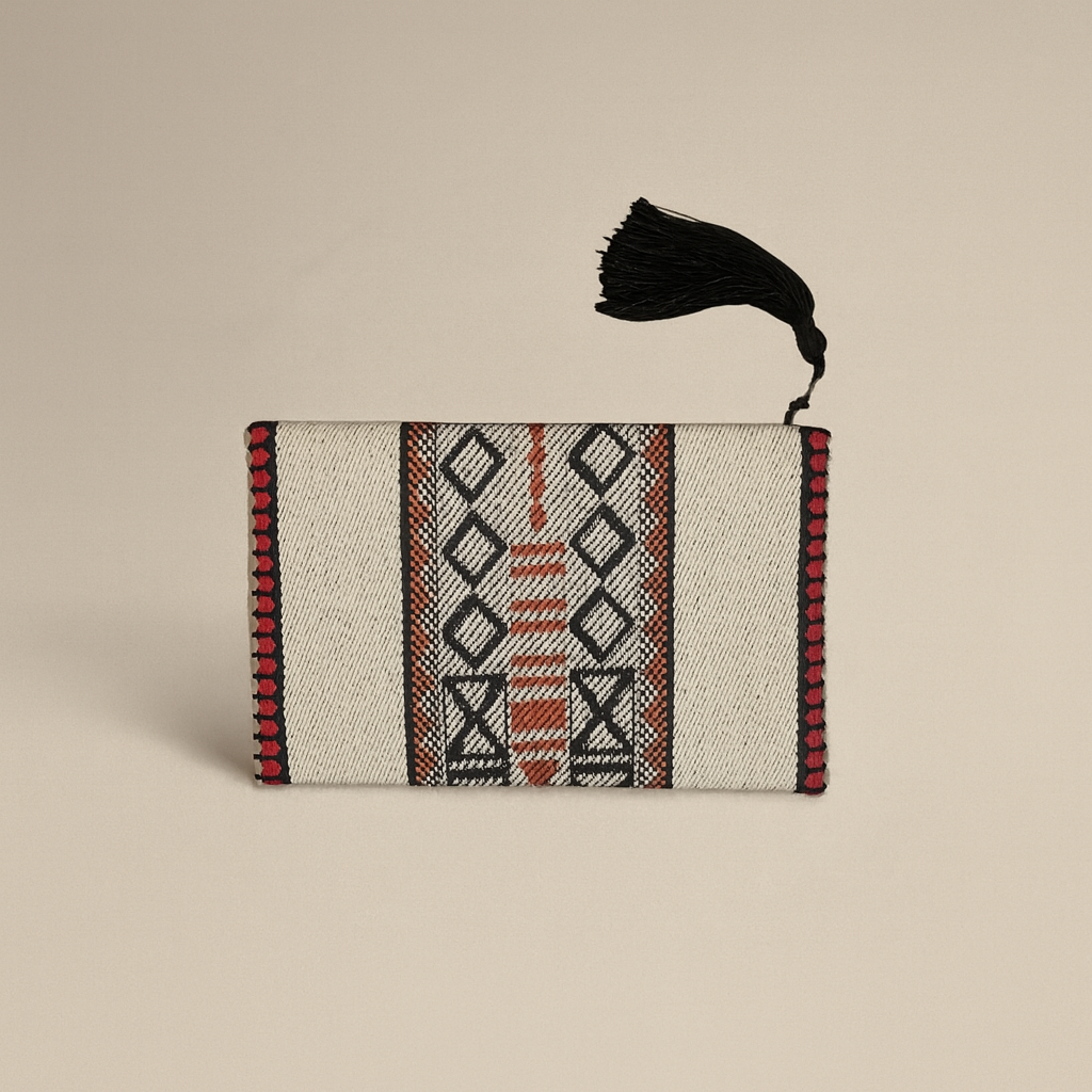 Sadu Clutch Bag with Tassel