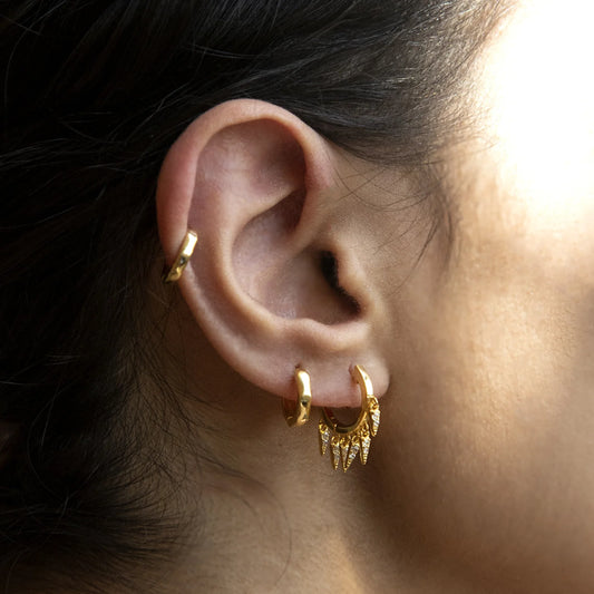 Strassed Dangle Earrings