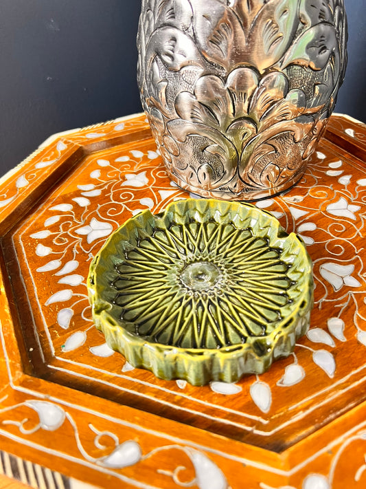 Green 24-Fold Ashtray