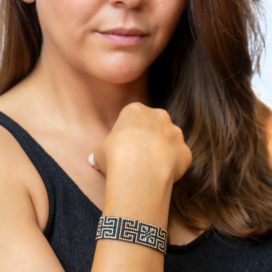 Road To Egypt - Handmade Beaded Bracelet
